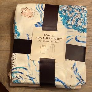NWT Soma Cool Nights PJ Set